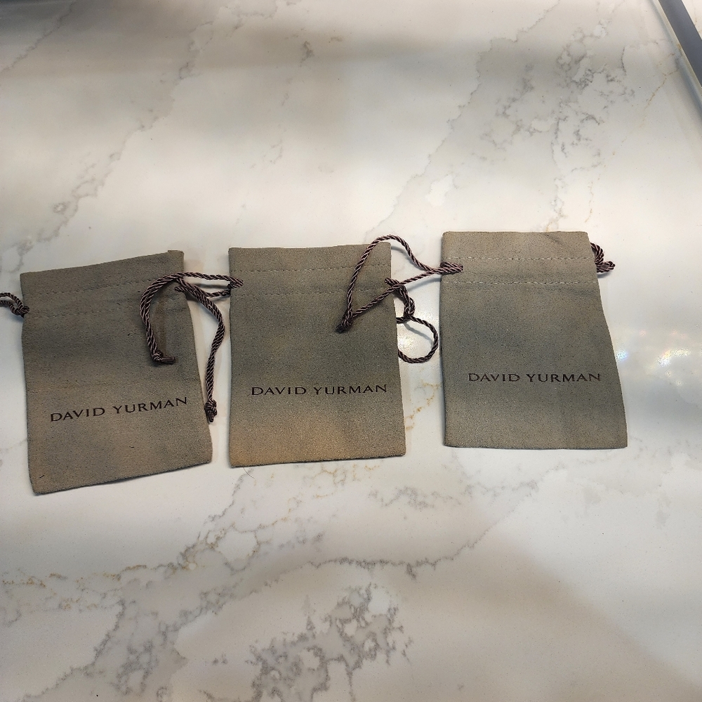 David Yurman (3 jewelry bags)